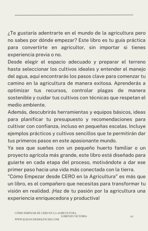 Como empezar desde CERO en la agricultura.